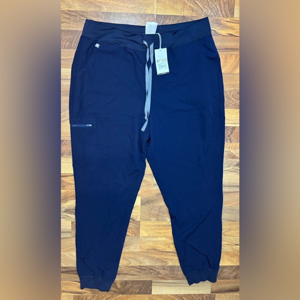 FIGS Zamora 2.0 Jogger Scrub Pants Blue XX-Large Tall Technical Collection NWT